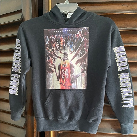 Jerzees Other - Jerzees Black Mamba Mentality Hoodie Kobe Bryant Medium Boys Fits 6-8 Best